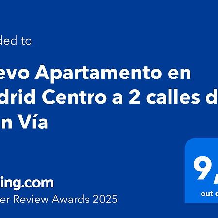 Nuevo Apartamento En Madrid Centro A 2 Calles De Gran Via Eksteriør billede