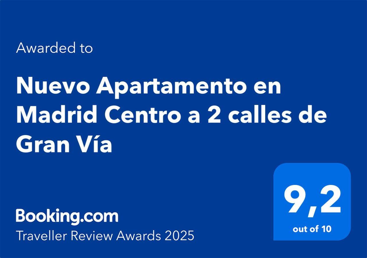 Nuevo Apartamento En Madrid Centro A 2 Calles De Gran Via Eksteriør billede